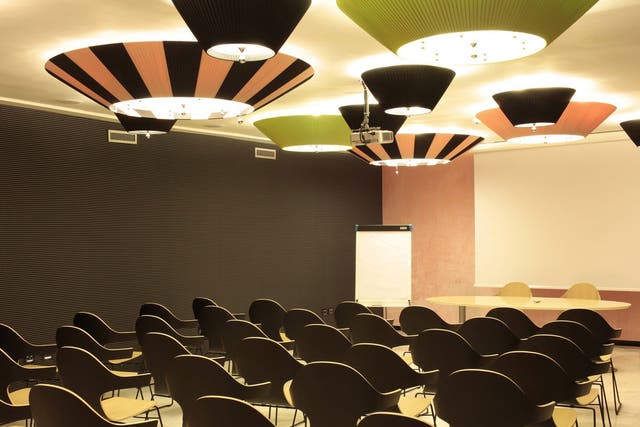 Switched on: Daylight is notably absent in many conference rooms