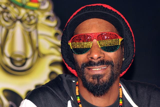 Snoop Lion in his new Rastafarian guise earlier this month