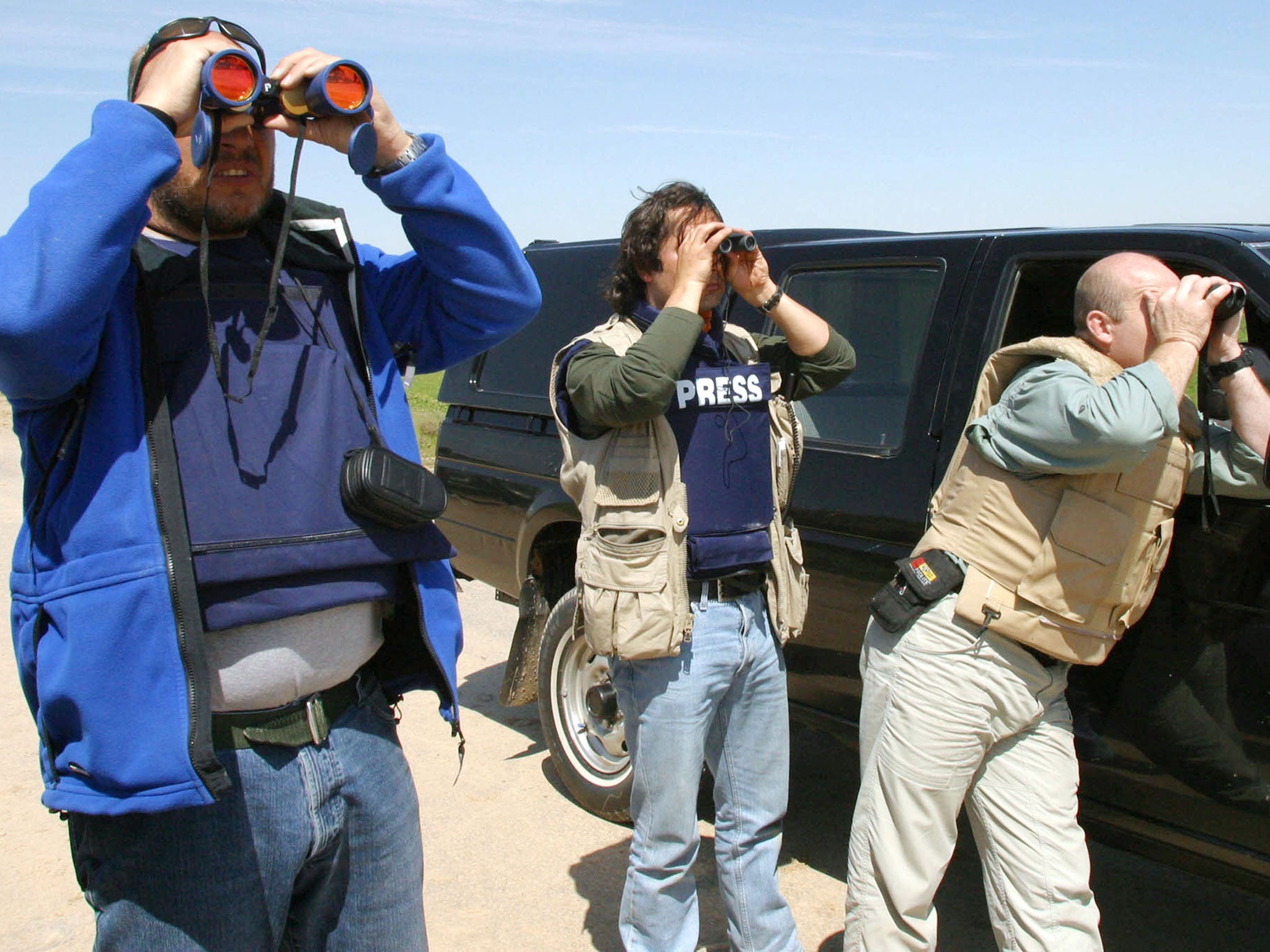 Media watch: journalists in Iraq in 2003, when being embedded led to restrictions in reporting