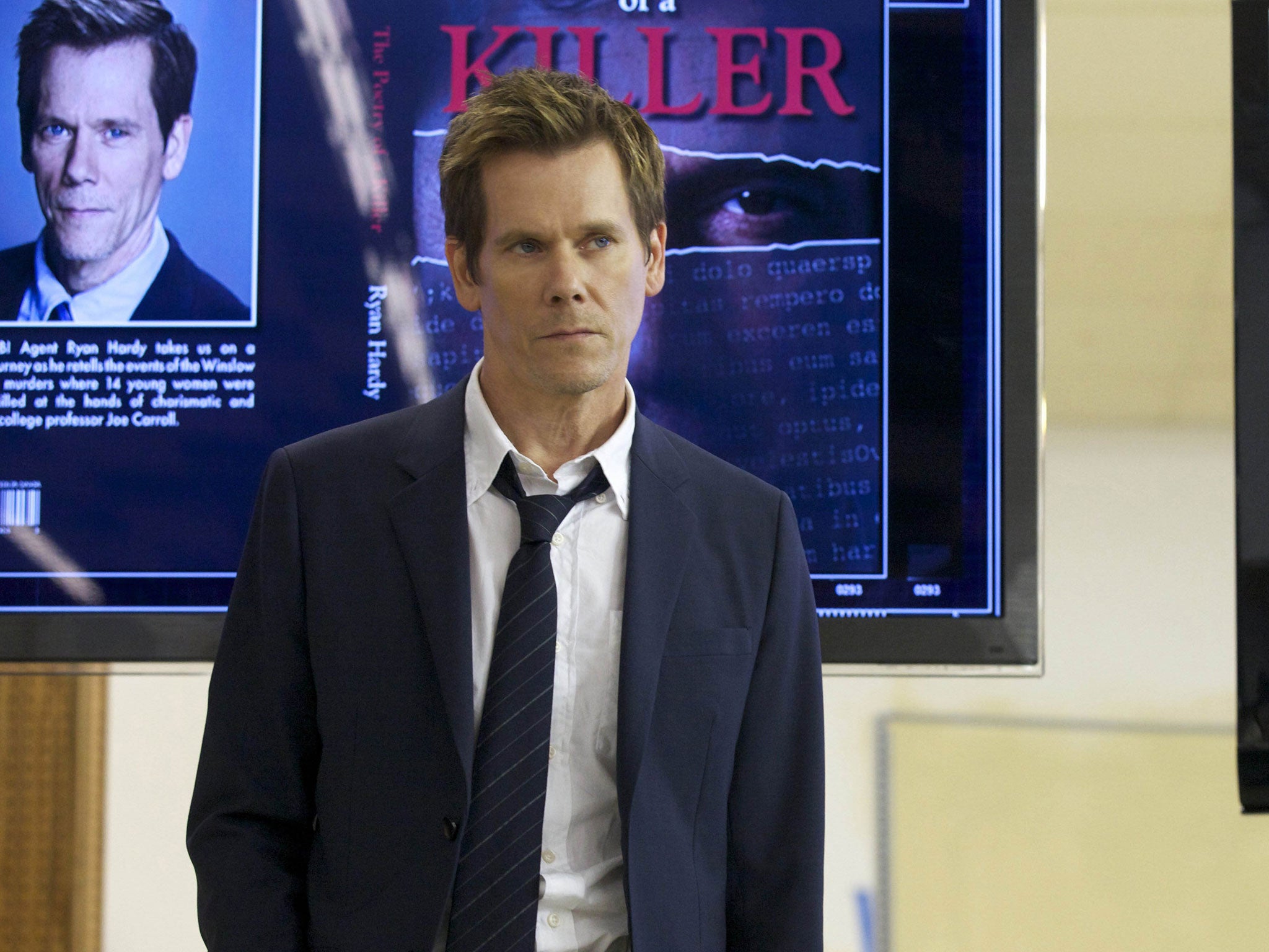 Manhunt: Kevin Bacon stars as a retired FBI agent on the trail of a serial killer