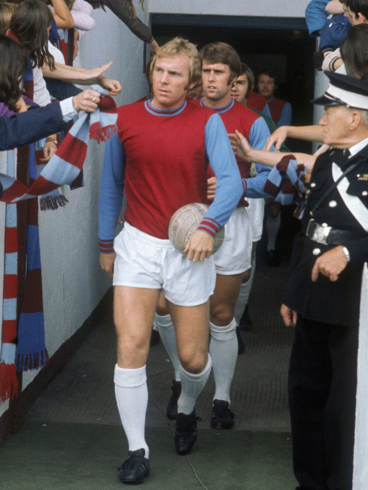 West Ham pay Bobby Moore tribute | The Independent | The Independent