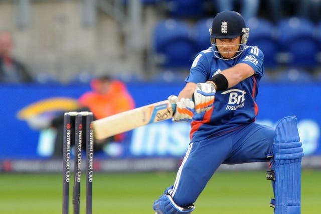 Ian Bell guided England home with his third ODI century