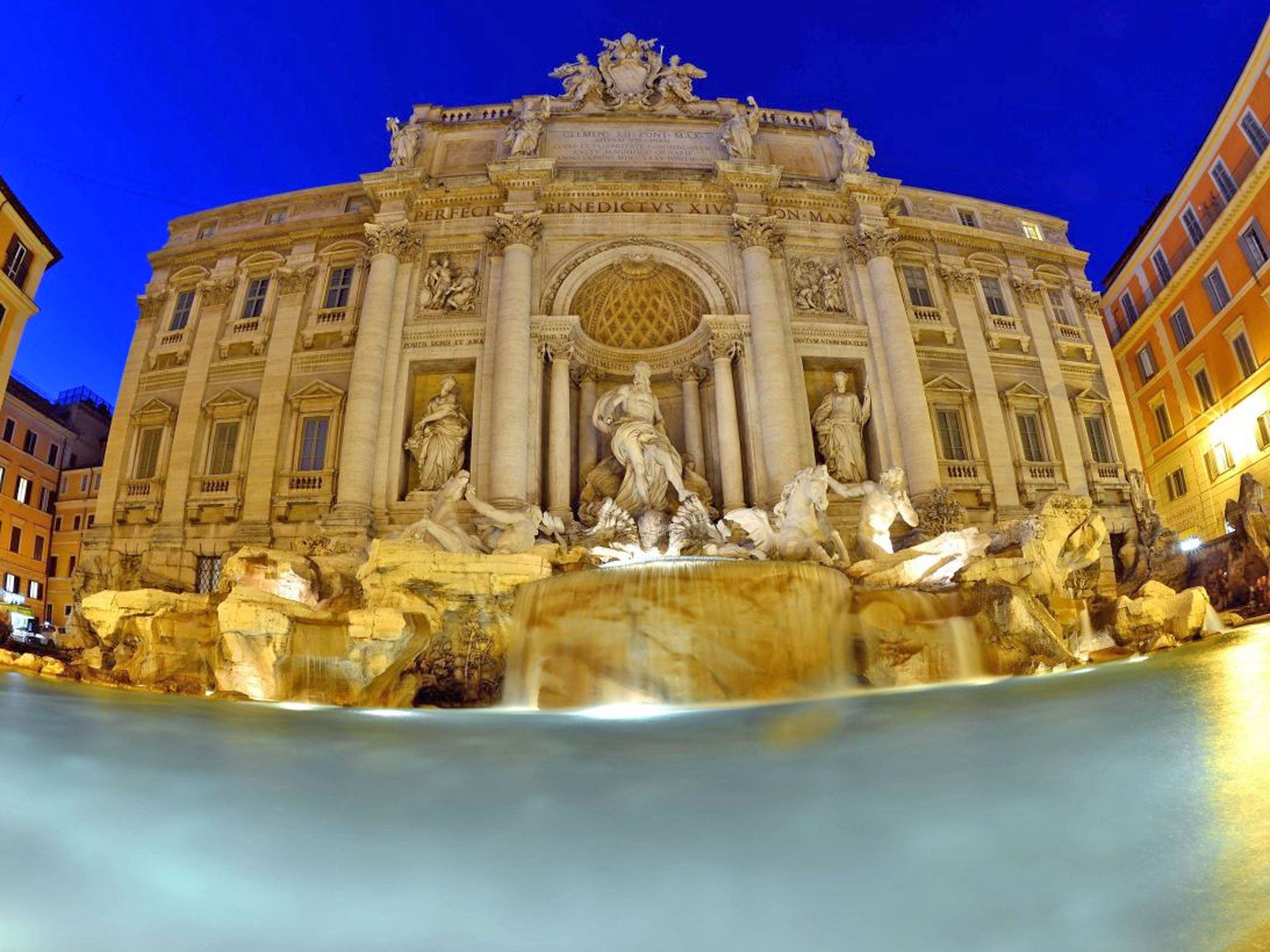 Italian fashion house Fendi announced it would finance a renovation of the Trevi Fountain in Rome, becoming the latest luxury group to fund repairs on a priceless heritage