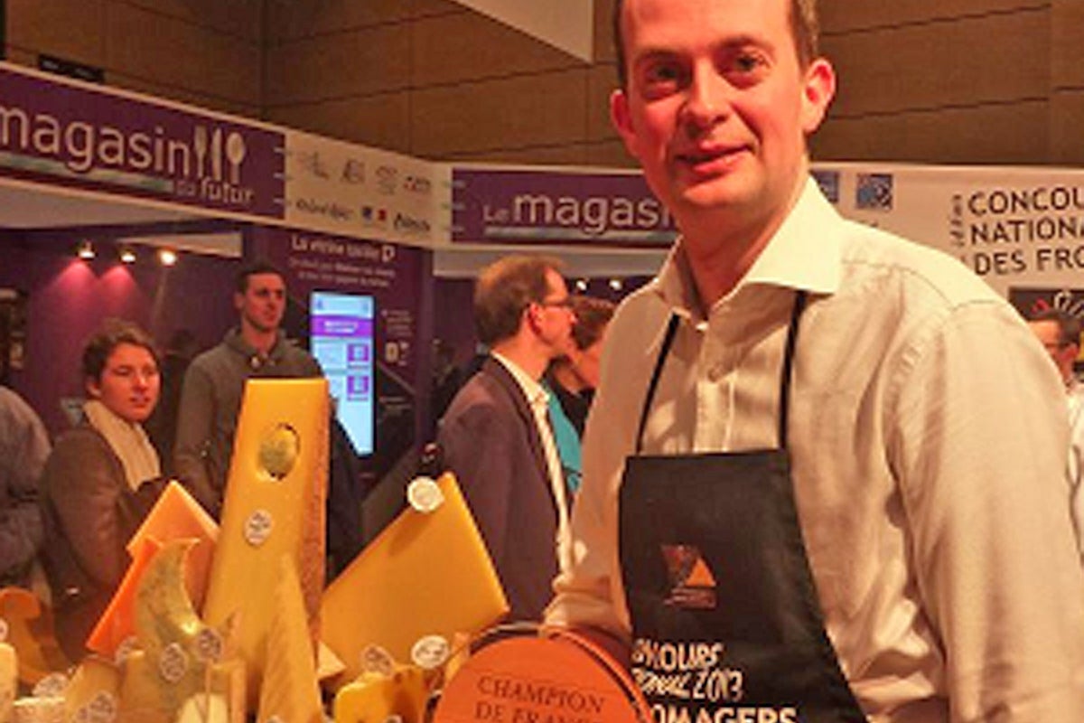 How an Englishman proved to be the big cheese when it comes to fromage ...