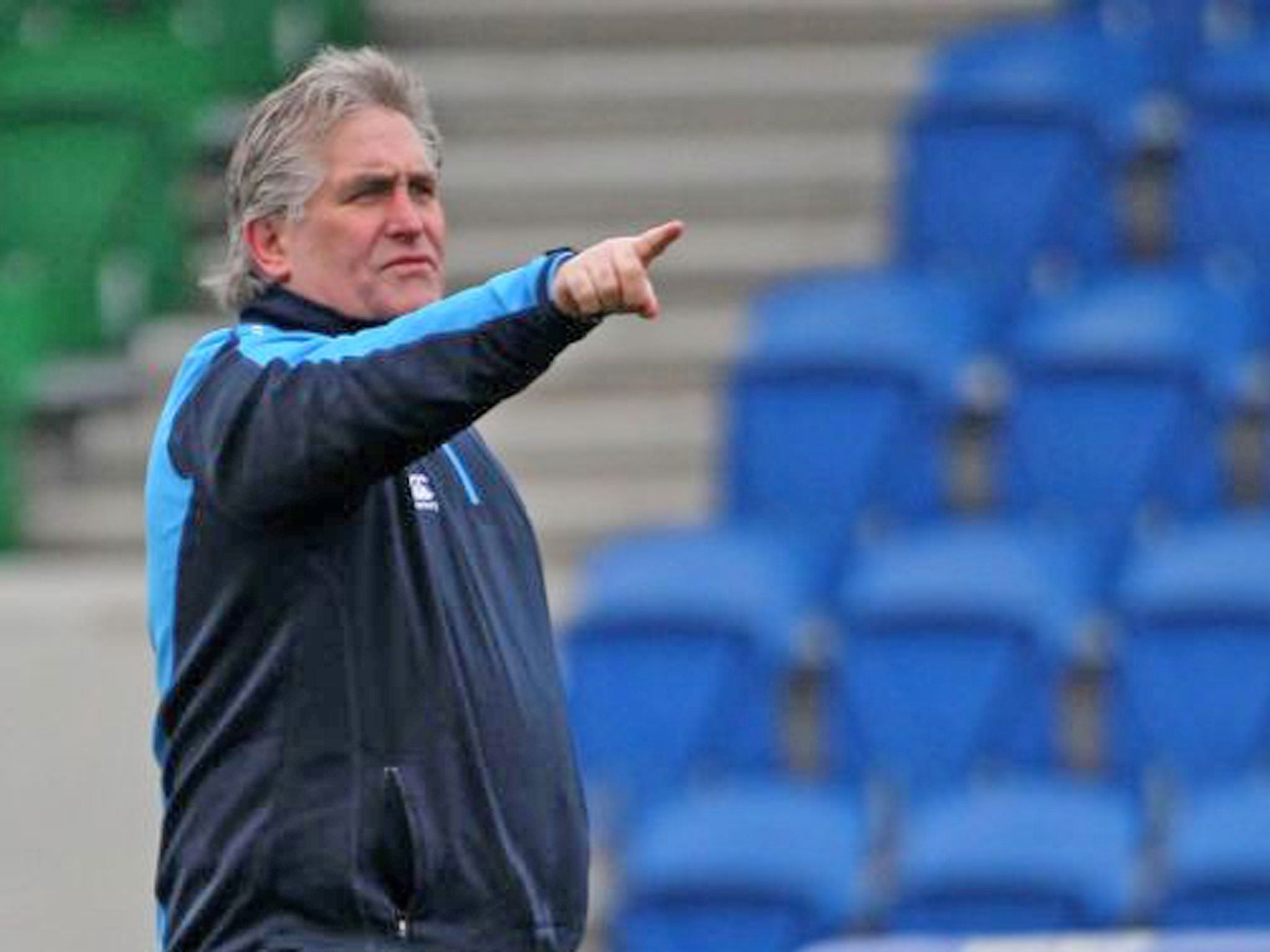 Scotland's interim coach Scott Johnson