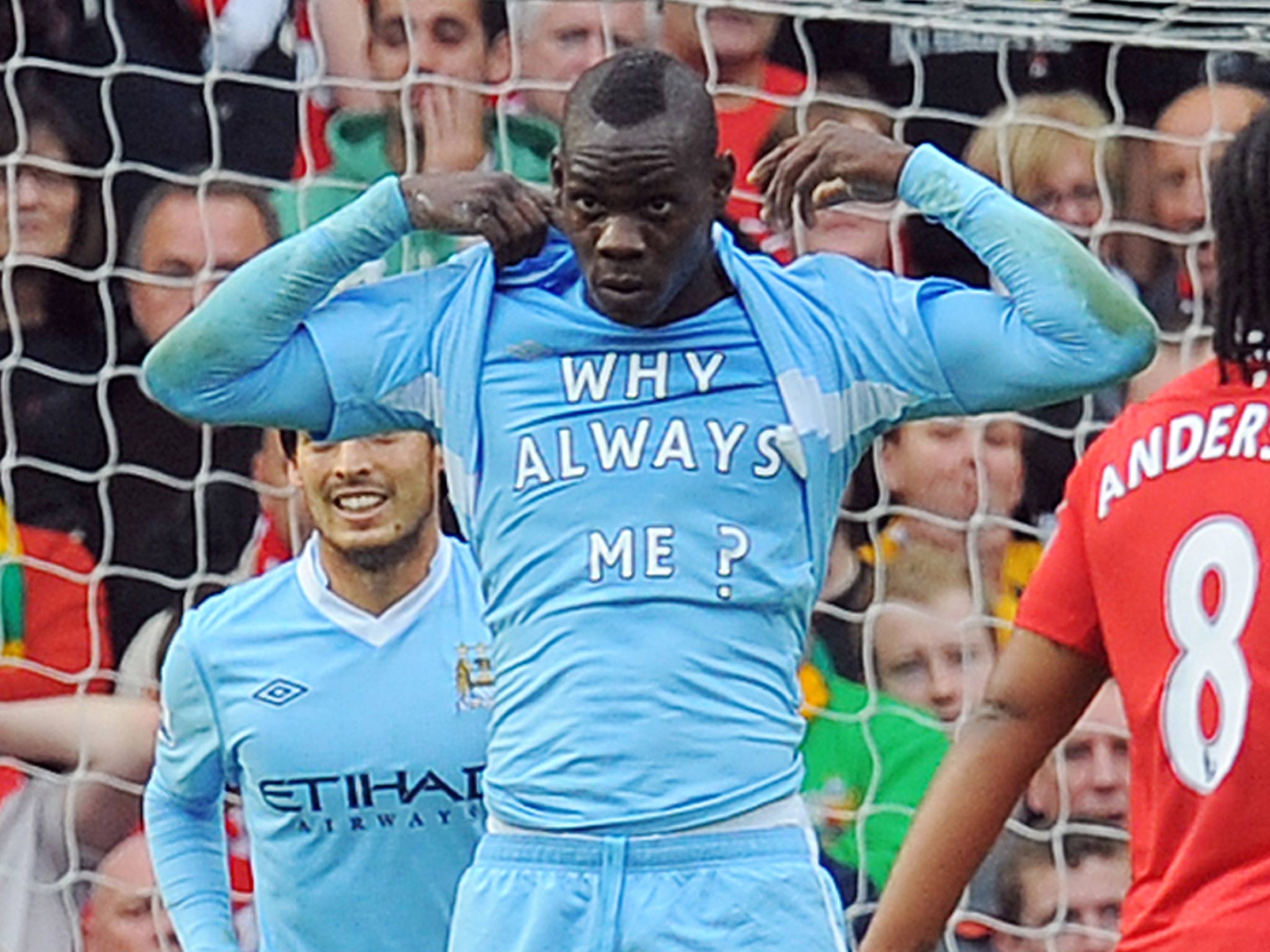 Mario Balotelli and that T-shirt