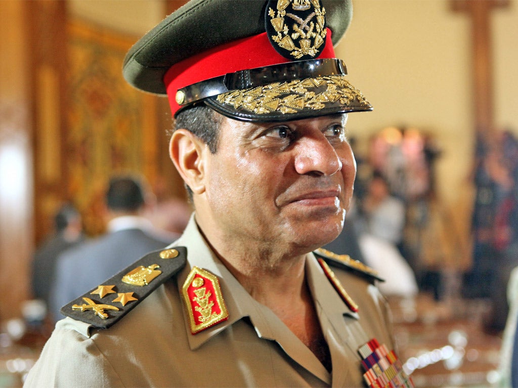 Abdel Fattah al-Sisi's comments were a stark reminder of the clout still wielded by Egypt’s military