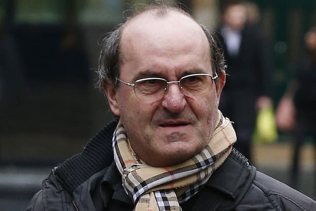 Giovanni Di Stefano arrives at Southwark Crown Court