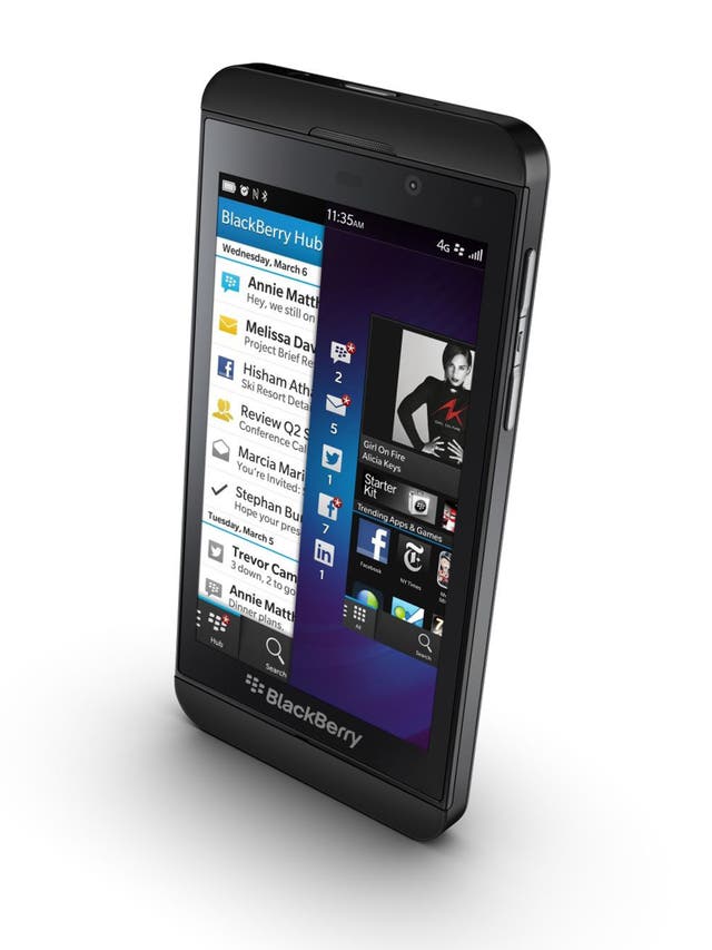 The new BlackBerry 10