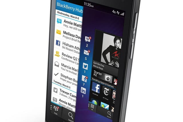 The new BlackBerry 10