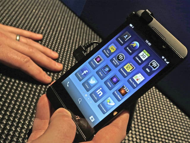 The new BlackBerryZ10 handset and operating system should win back business users.