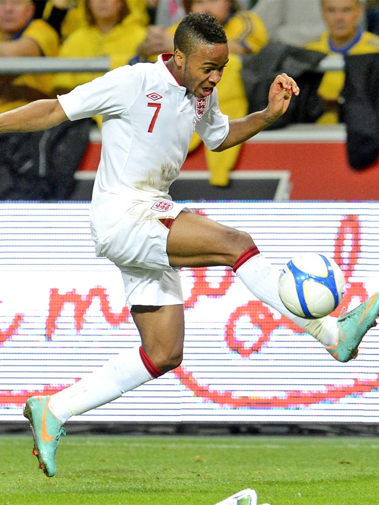 Raheem Sterling has a senior cap but will stay at U21 level for now