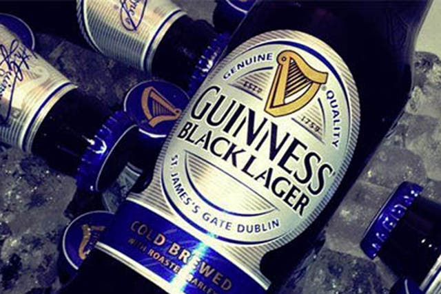 Guinness Black Lager was launched in the US in August 2011 and in Ireland last year but sales have been “disappointing”