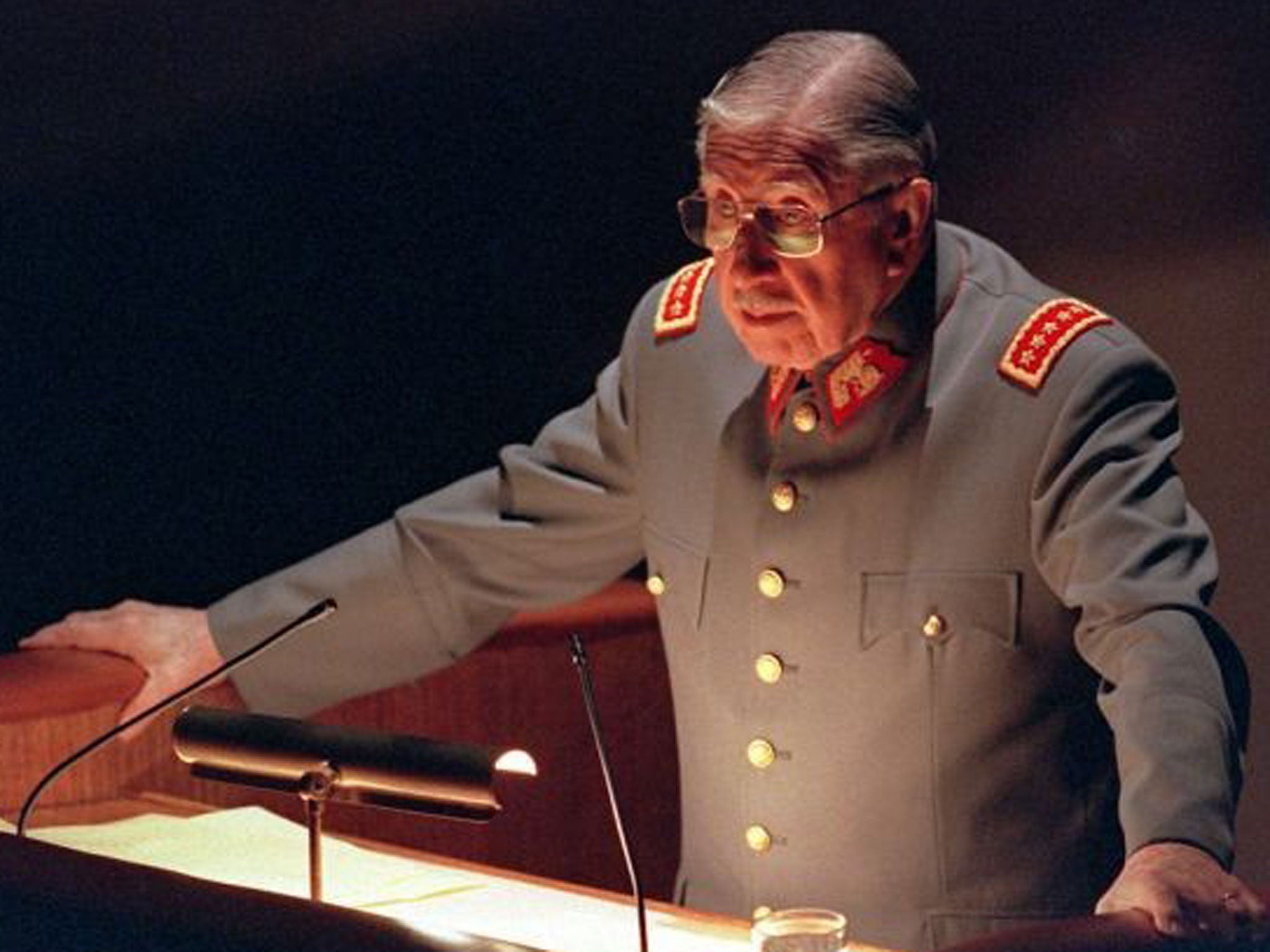 Yes man: General Augusto Pinochet