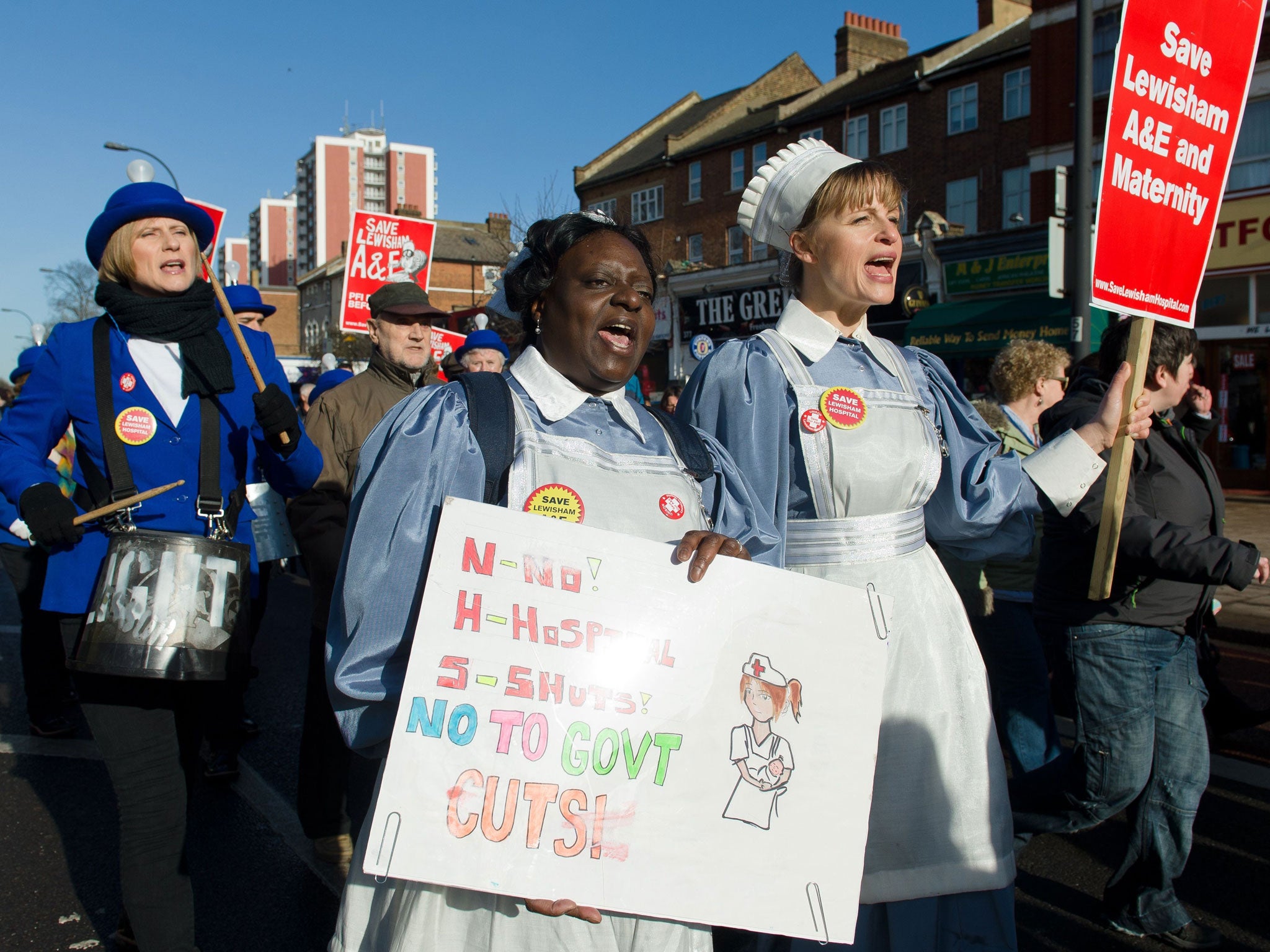 The ‘Save Lewisham’ protests have led to a compromise