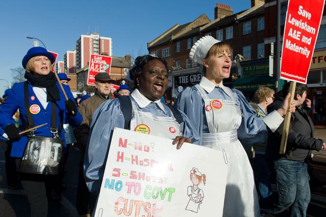 The ‘Save Lewisham’ protests have led to a compromise