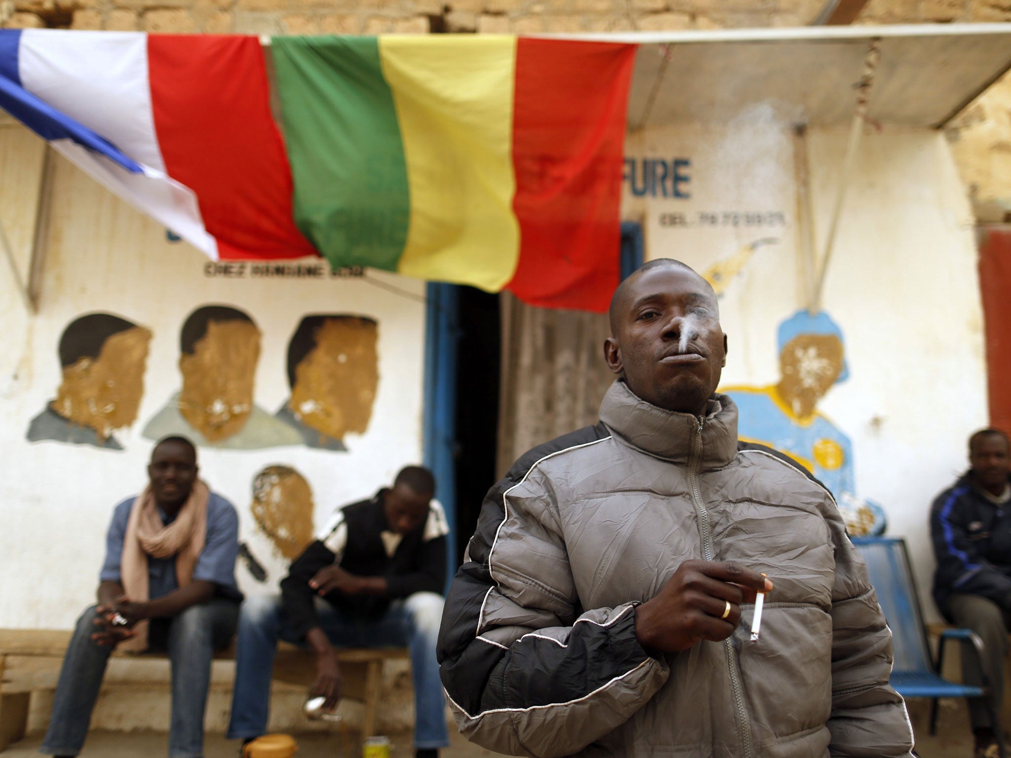 Cigarettes were smuggled in to Mali and then hidden