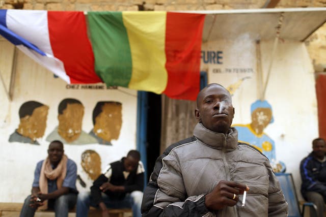 Cigarettes were smuggled in to Mali and then hidden 
