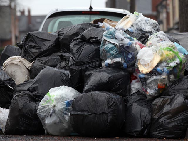Local authorities are responsible for bin collections