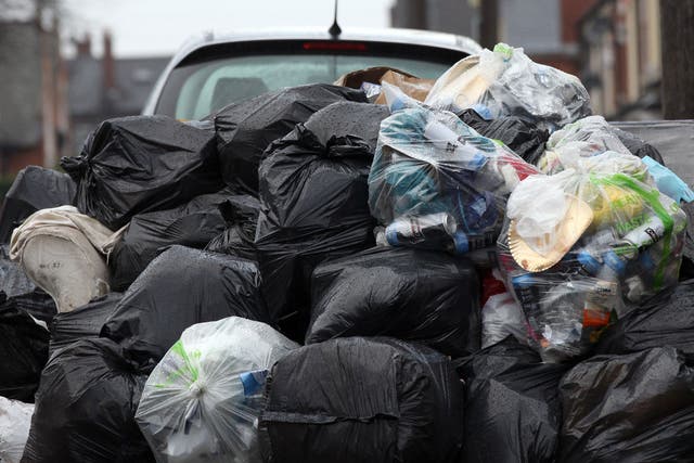 Local authorities are responsible for bin collections