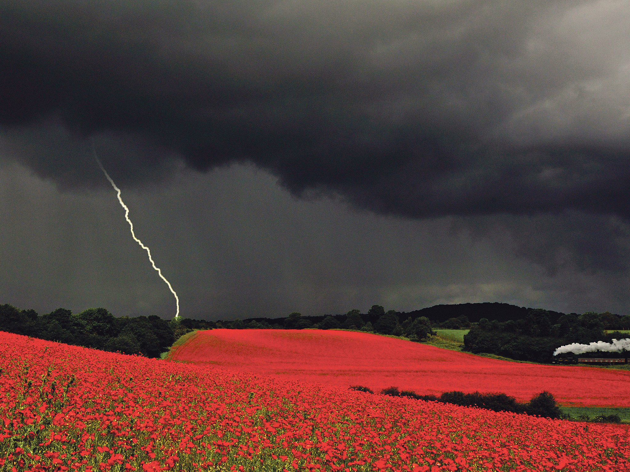 <p>1. Winner: Landscape category Storm over Blackstone (Worcestershire), by Dr Danny Beath</p>