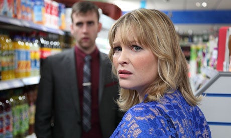 Joanna Page and Matthew Lewis in The Syndicate