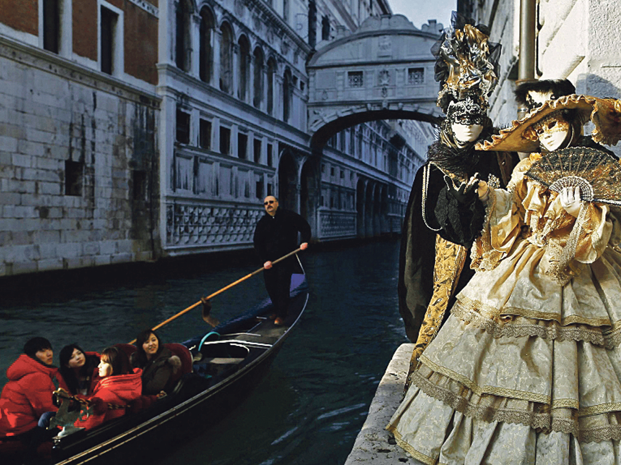 Carnival spirit: masked magic in Venice