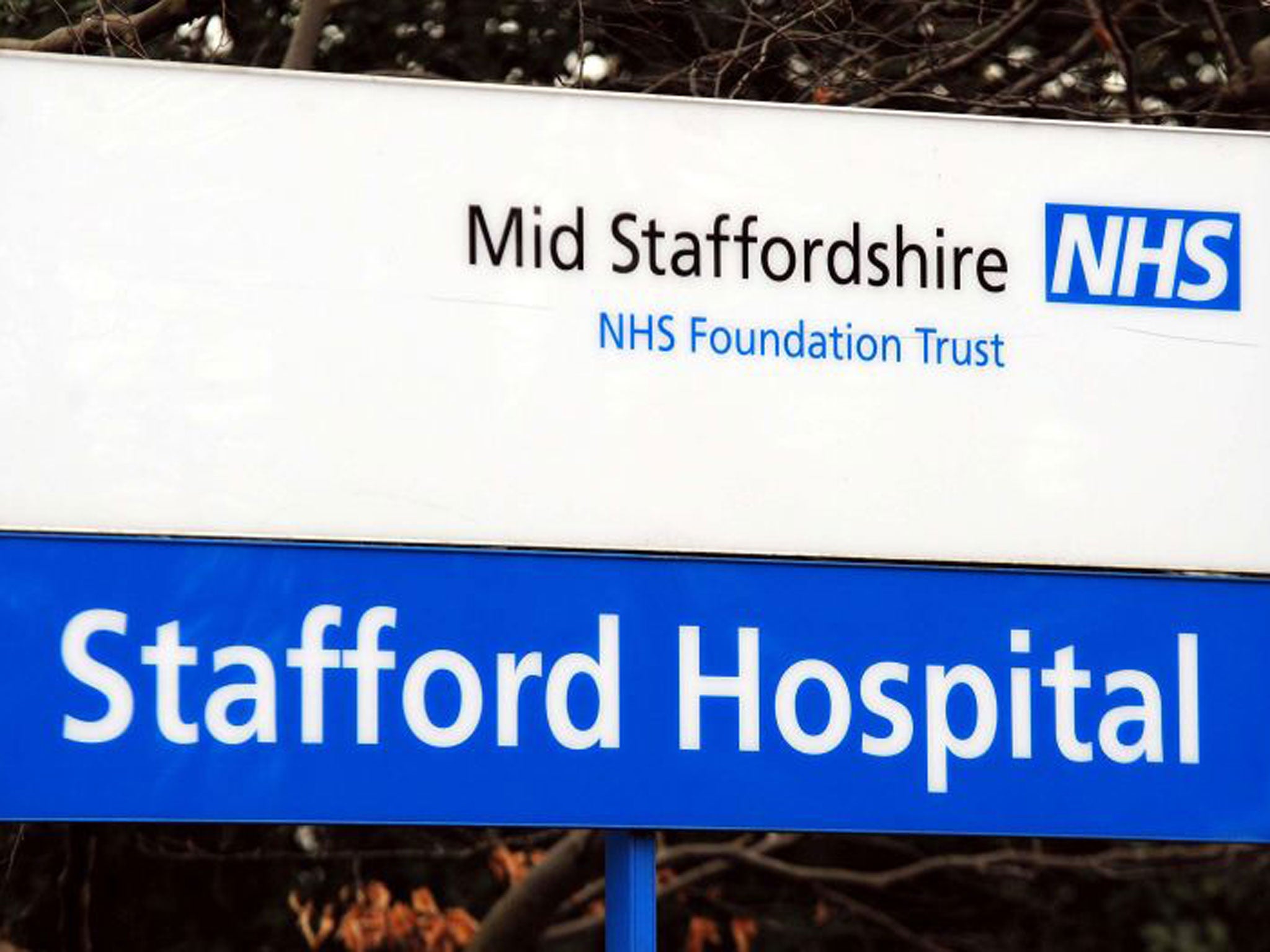 The Mid Staffordshire NHS Trust went into administration in April