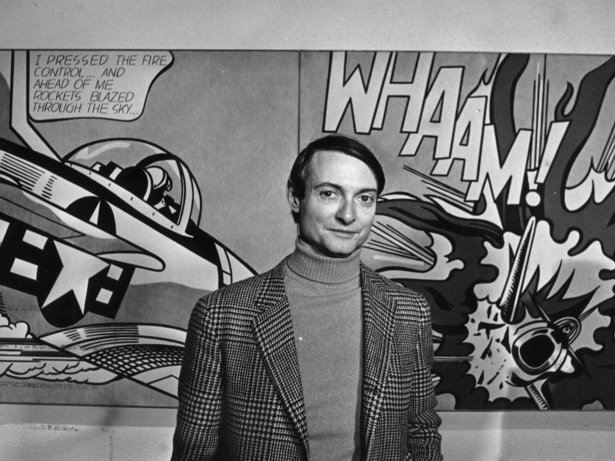 King of cool: Lichtenstein in 1968