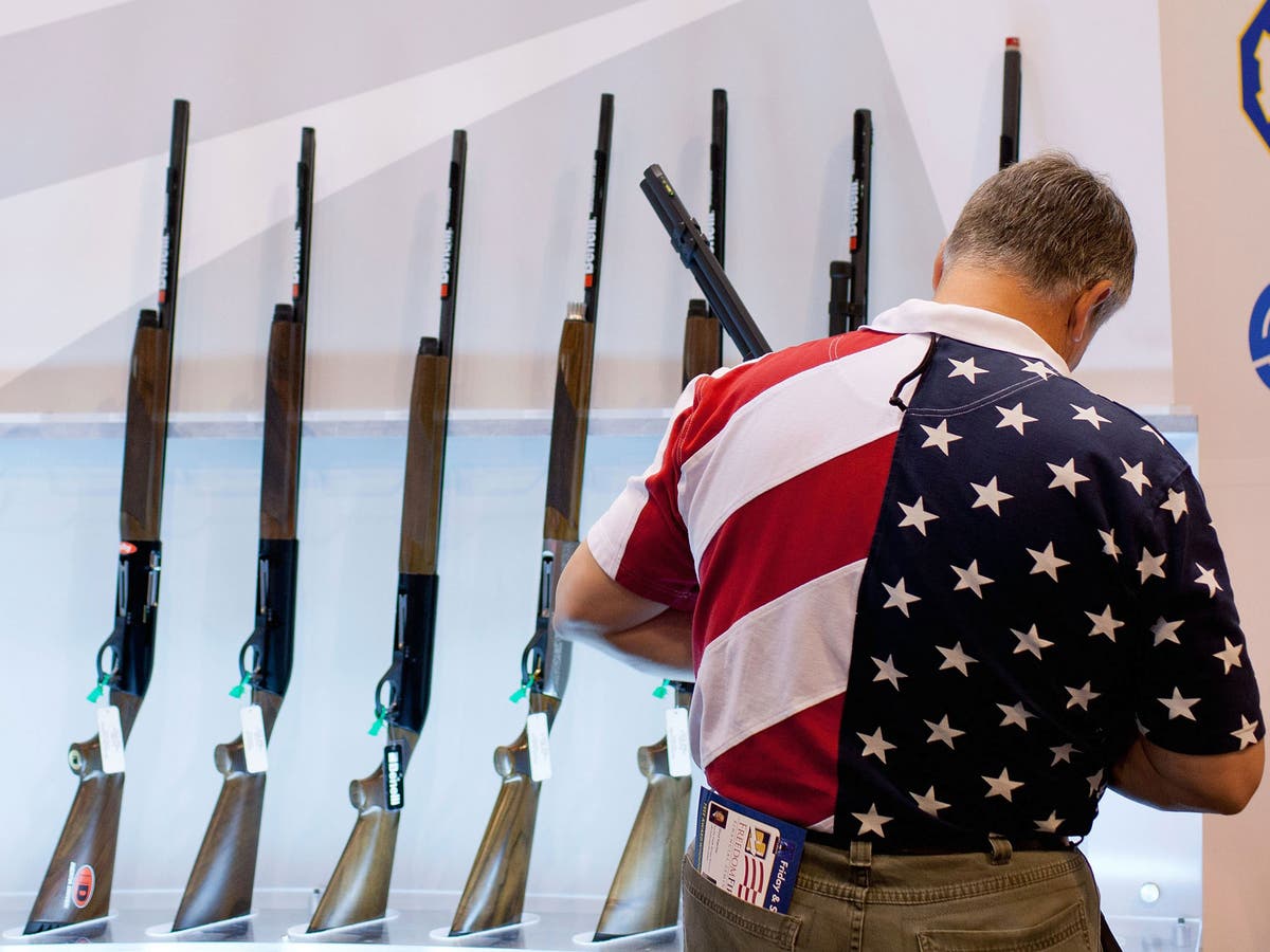 Guntoting right takes to the hills The Independent The Independent