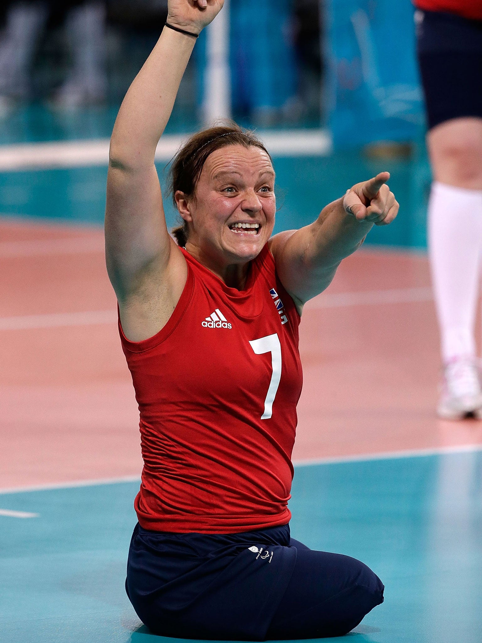 Sitting out: Bomb victim Martine Wright says volleyball gave her life