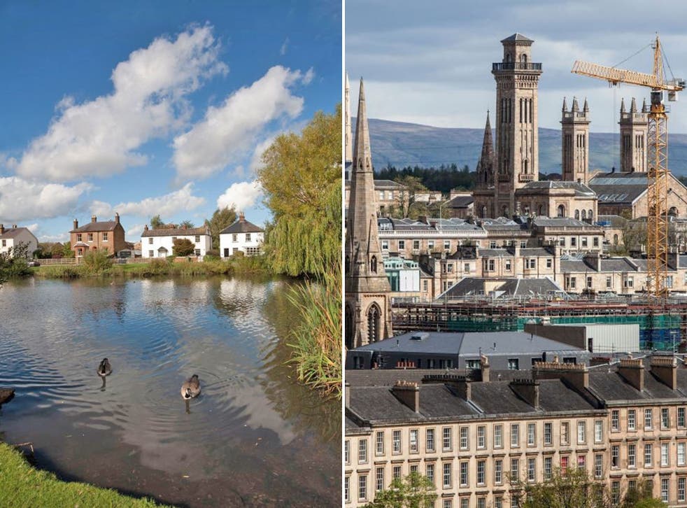 Leafy Elmbridge in Surrey has been valued at £31bn, which is more than the homes of 1.75 million people in Glasgow