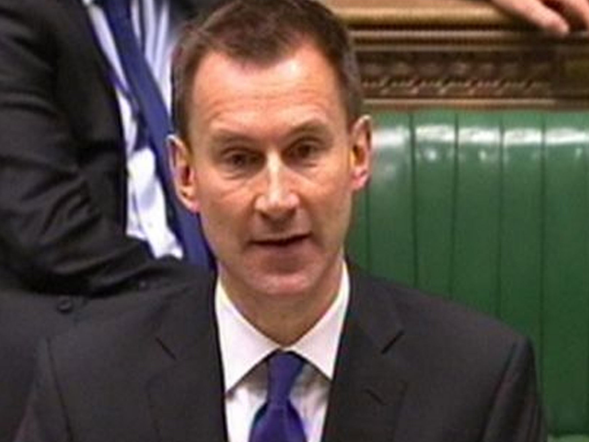 Jeremy Hunt: The Health Secretary has been warned against yet
another NHS shake-up
