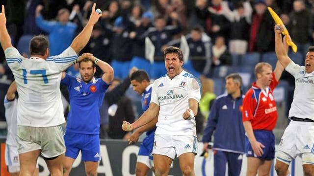 Italy delight and France despair at the final whistle in Rome