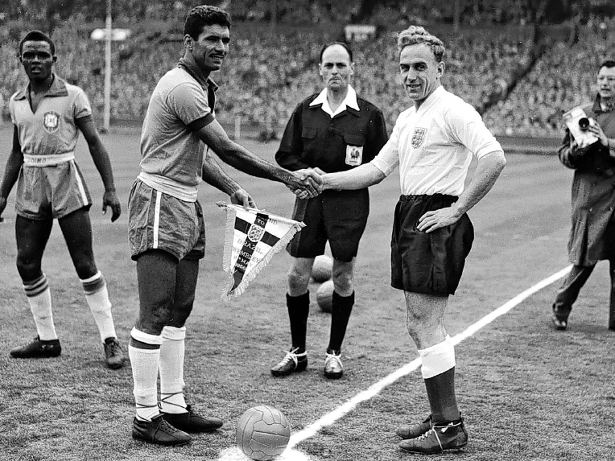 England vs Brazil, 1956: In Stanley Matthews, England had their very ...