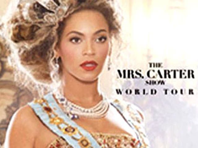 Beyonce announces The Mrs Carter World Tour