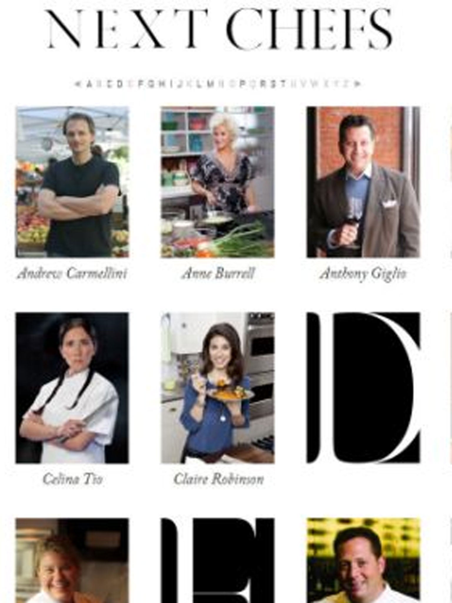 Next Models agency has included a chef's division