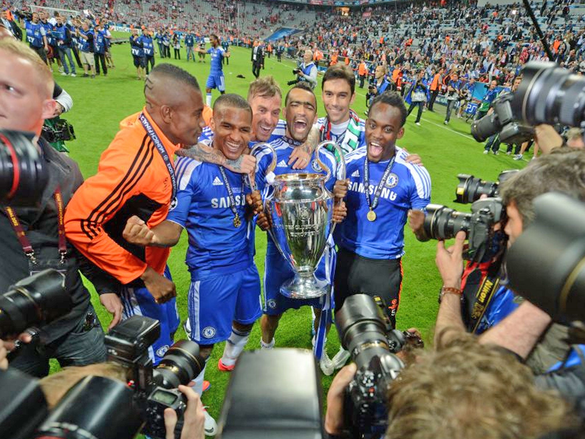 Chelsea won the Champions League last year. There is no suggestion anyone at the club is involved in the match-fixing
investigation