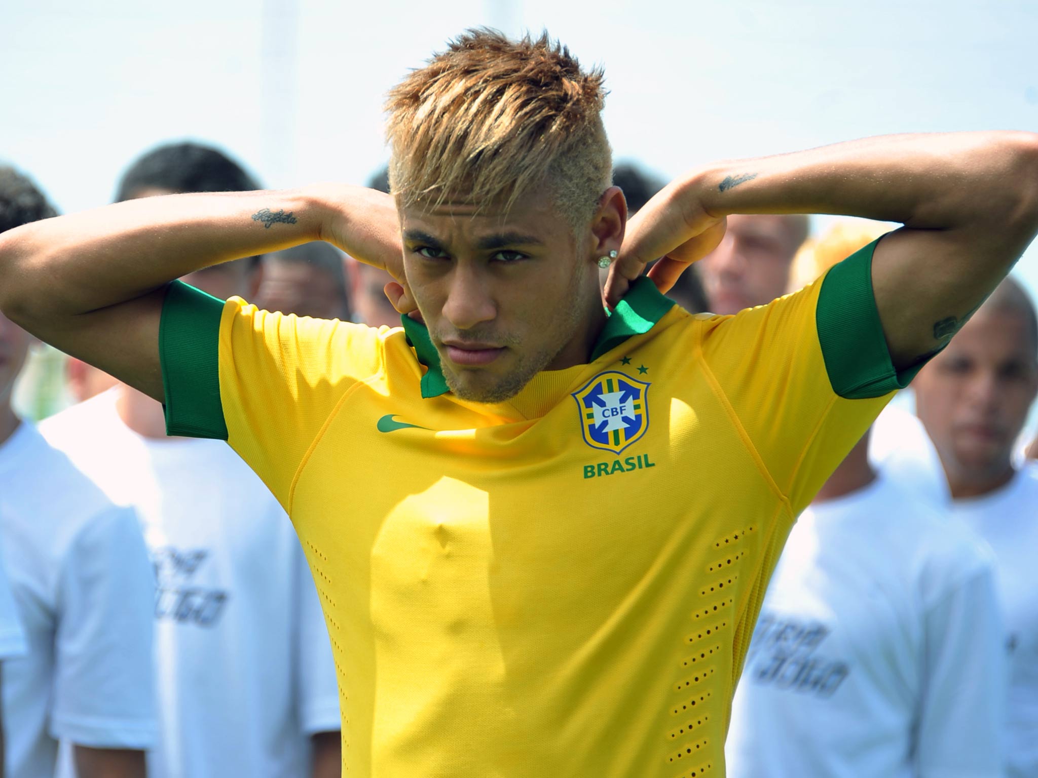 Neymar Has scored 17 goals in just 27 appearances for his country, and has remained in Brazil with Santos despite interest from elsewhere. The 21-year-old forward will no doubt be Brazil's main attacking threat.