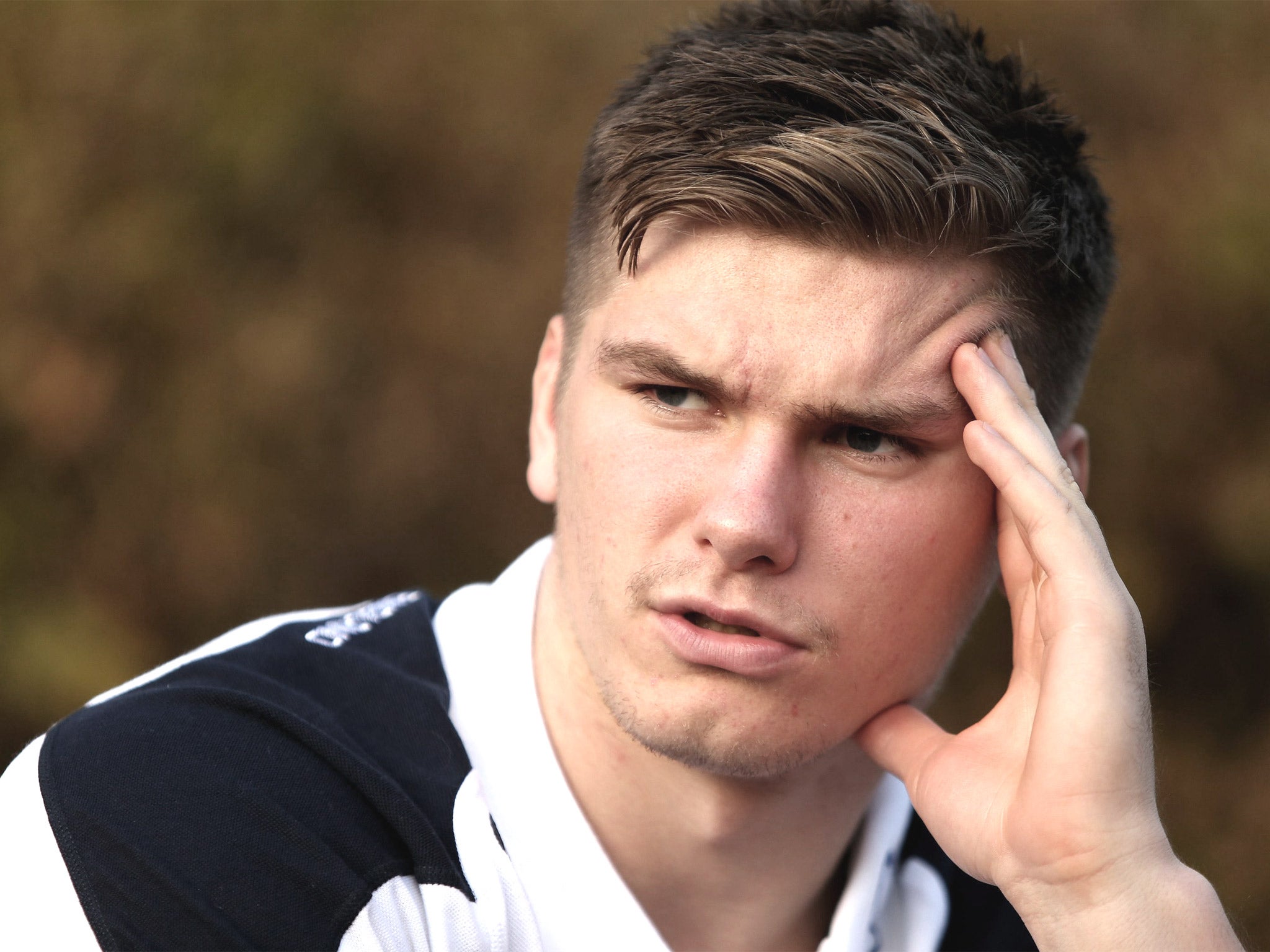 Owen Farrell will lead the red-rose challenge in Dublin