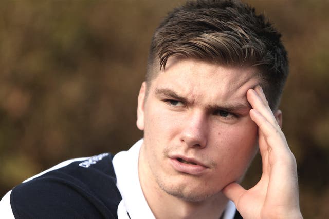 Owen Farrell will lead the red-rose challenge in Dublin