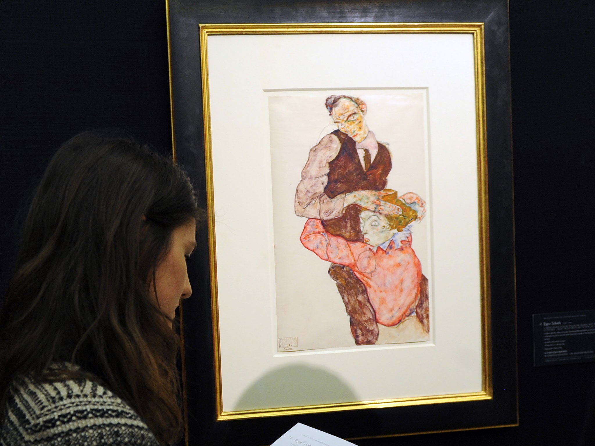A budget-busting night: Picasso's 'Femme Assise Pres d'une Fenetre