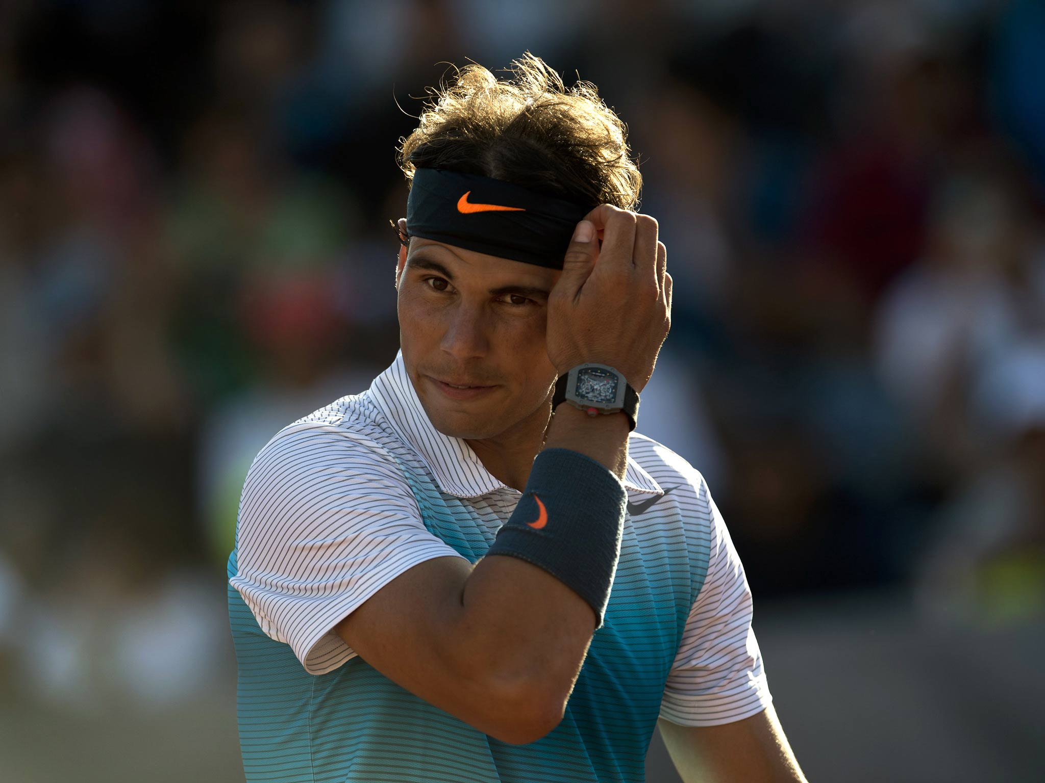 Rafael Nadal back in competitive action