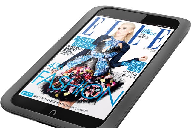 The new 7in Nook HD from Barnes & Noble