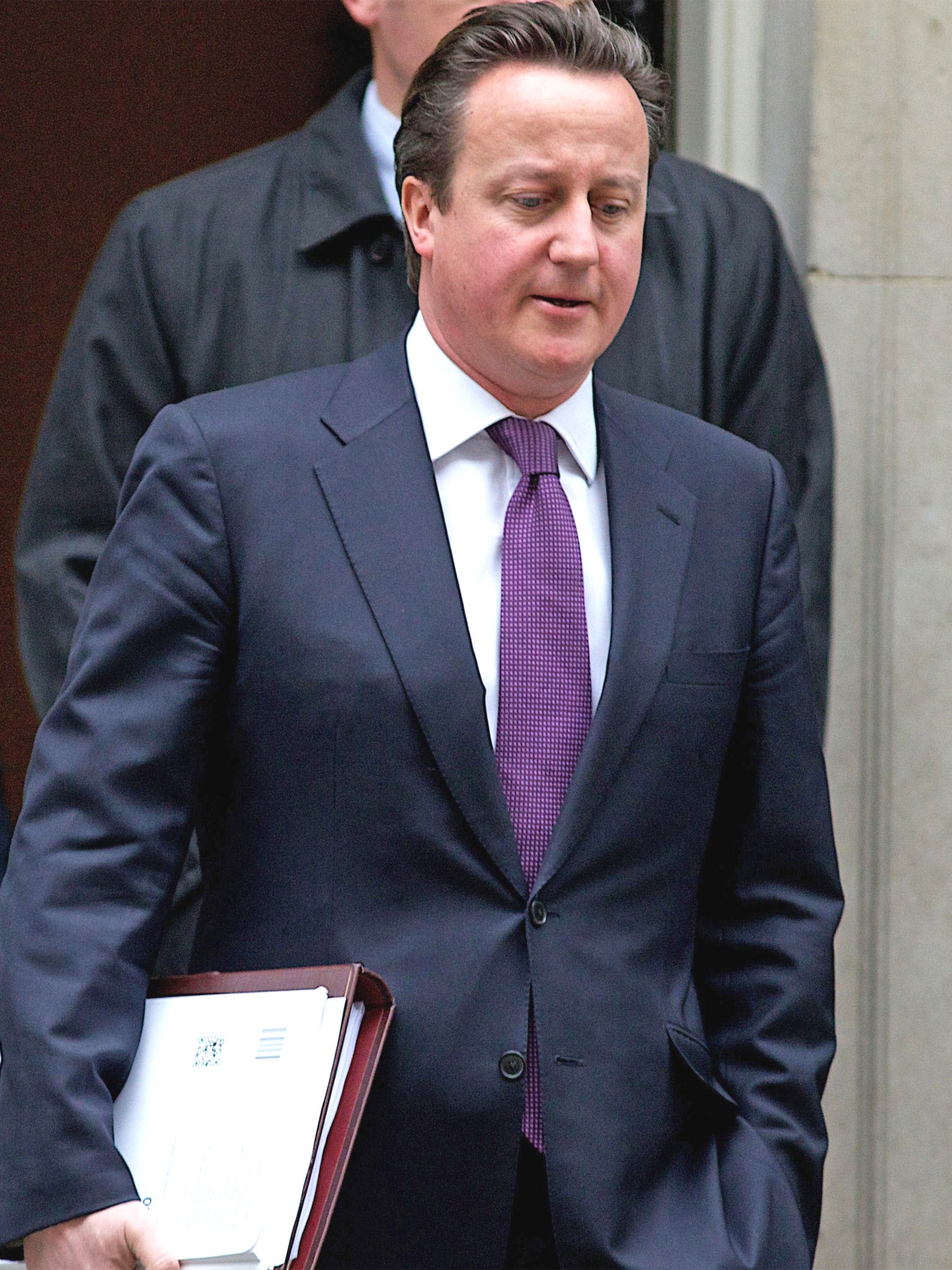 David Cameron will meet EU leaders in Brussels today