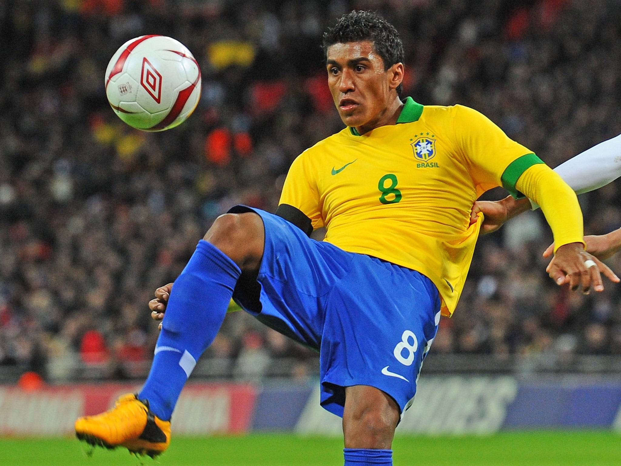 PAULINHO: Looked off the pace in midfield, not least when Rooney darted in front of him to set up Lampard’s goal. 5