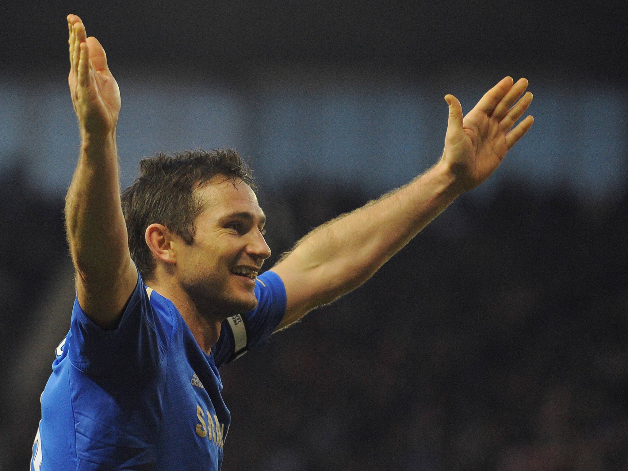 Chelsea midfielder Frank Lampard