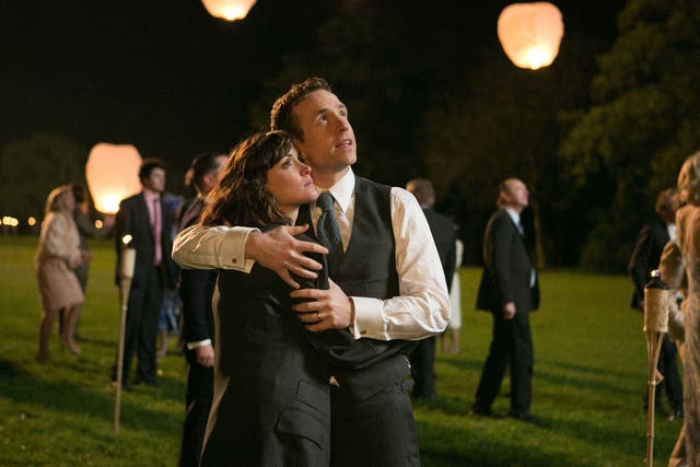 Give it a miss: Rose Byrne and Rafe Spall in the patchy romcom ‘I Give It a Year’ 