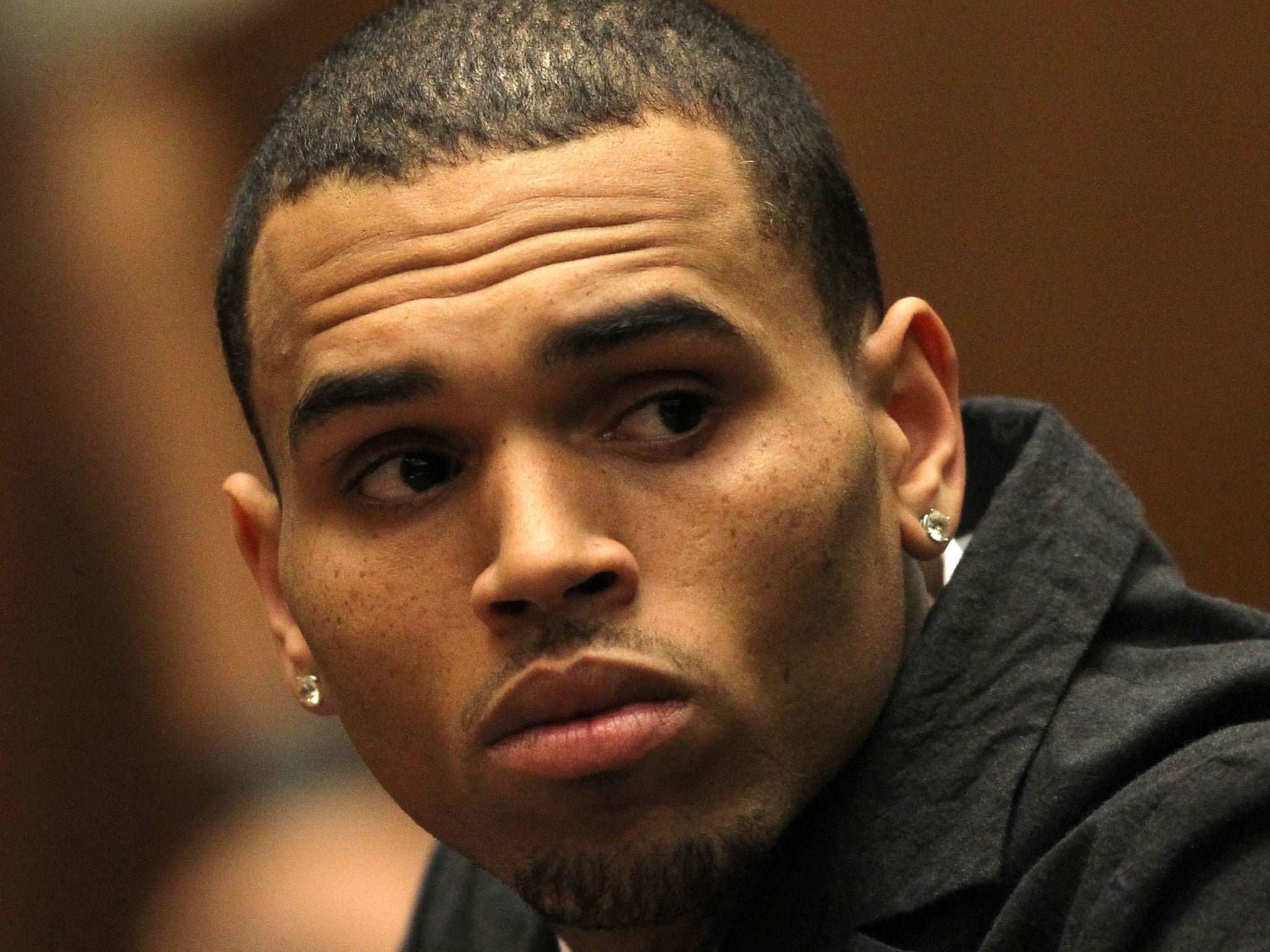Chris Brown allegedly faked his community service