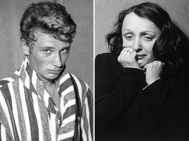 Jonny Hallyday was seduced by Edith Piaf